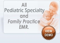 All Pediatric Specility and Family Practice EMR.